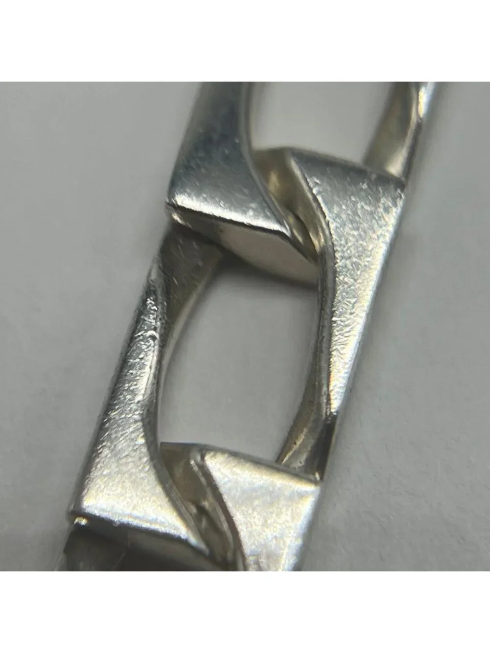 Gucci Vintage Figaro Bracelet Silver